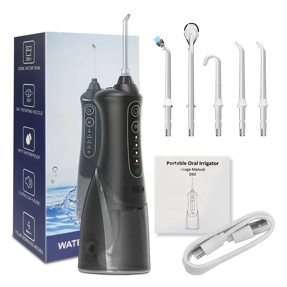 

Smart Denta Portable Rechargeable Electric Waterproof Water Jet Floss Flosser Teeths Oral Household And Toothbrush Cordless