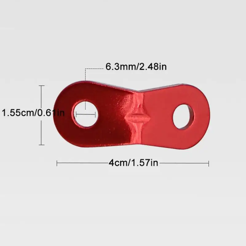 10 Stück Camping-Zeltseilhalter Zeltwindschnur-Schnalle Zeltzubehör Seilspanner-Stopper-Schnalle ﻿ Seilspanner〔CC33〕 – Detail 10