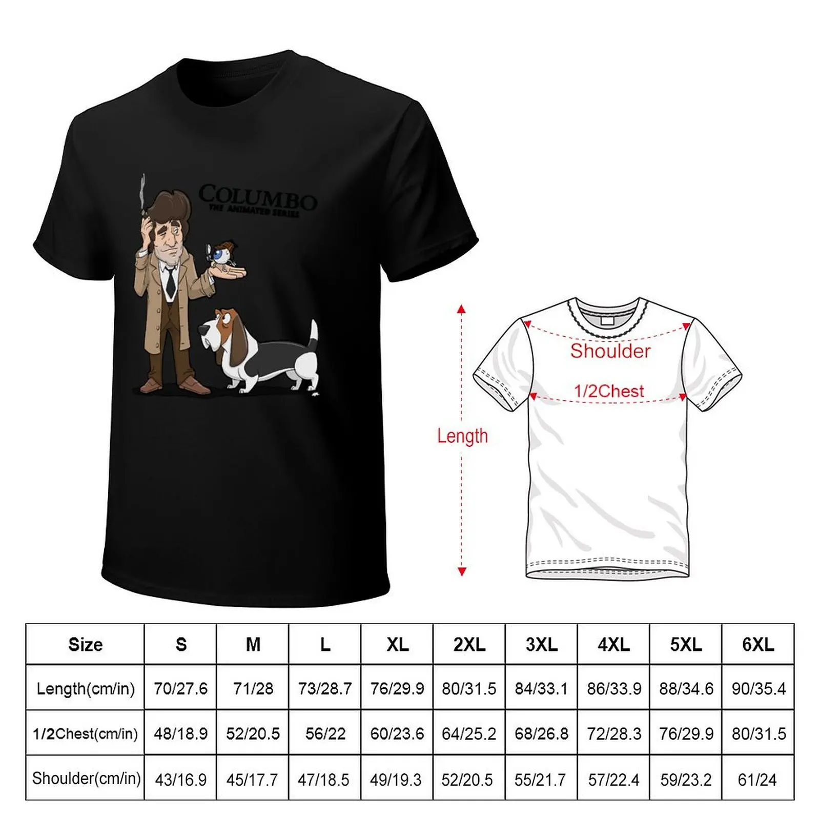 Needed Gifts Cool Original Detective Insidious And Secret Columnbo - The Animated Series Vintage Fan T-Shirt