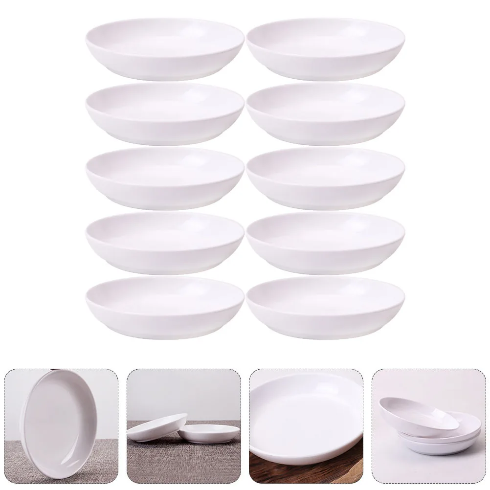 1Set Round Ink Dish Plastic Water Palette High Quality Ink Plate Calligraphy Brush Tray Study Stationery Painting Art Tray