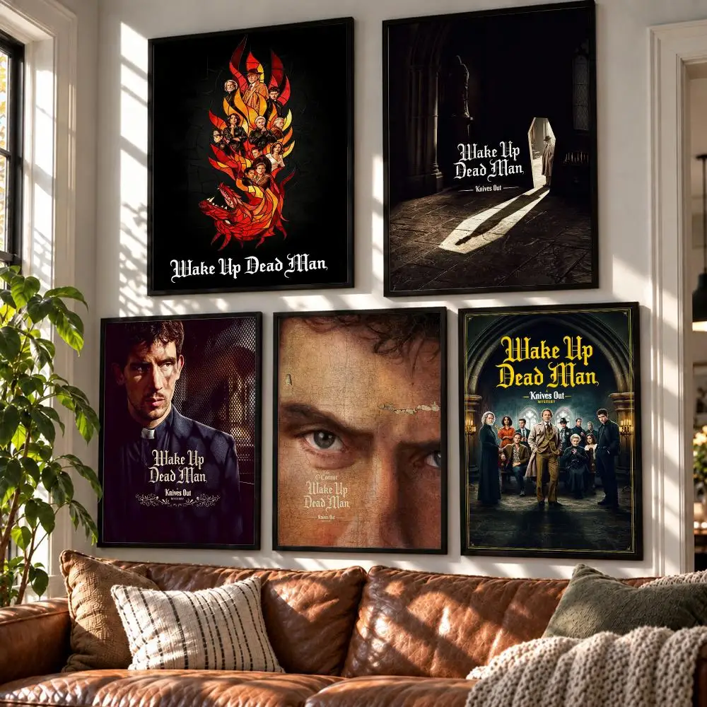 music Wake Up Dead Man Poster HD Poster Self Adhesive Waterproof Wall Art Print Bedroom Living Room Modern Decor Gift