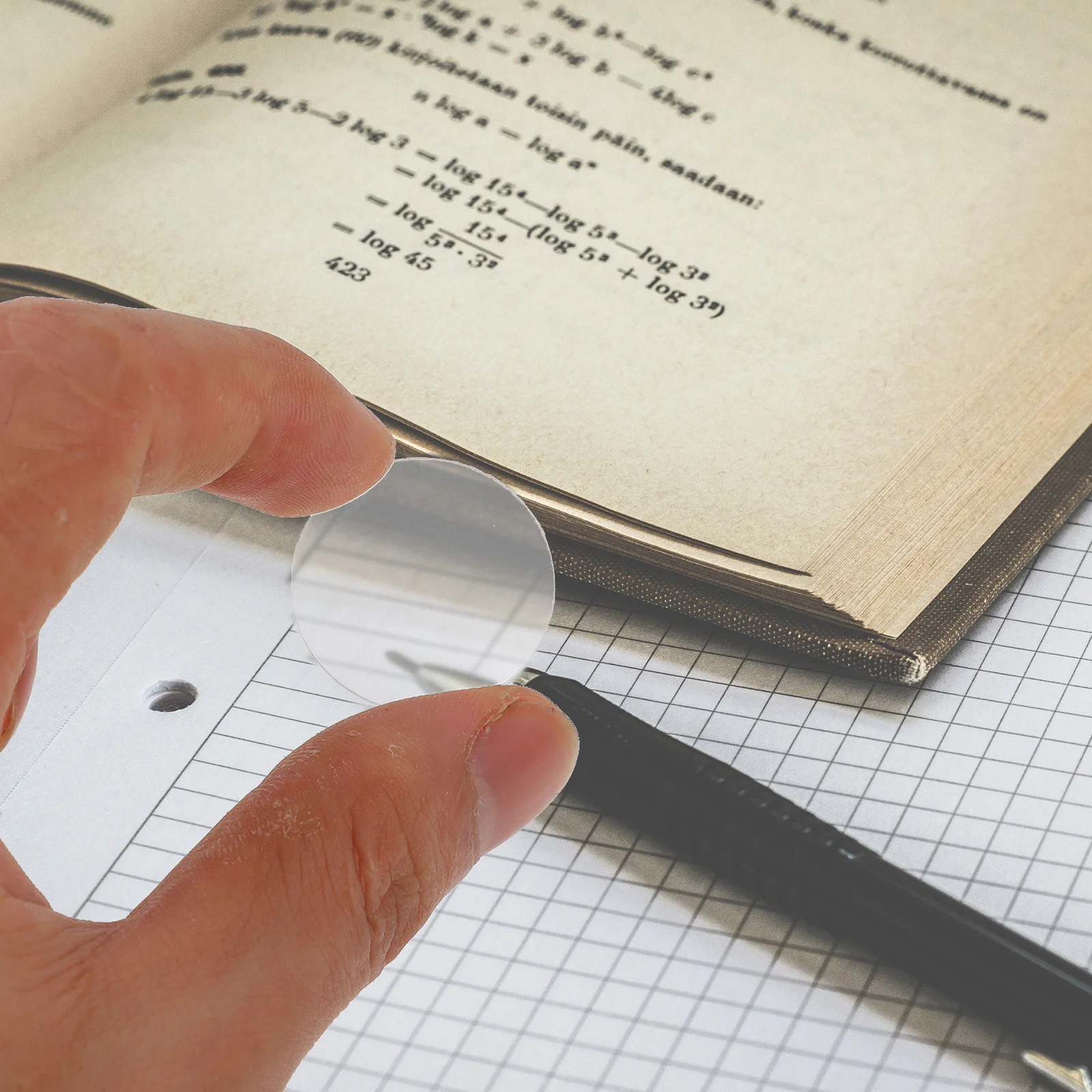 

12pcs 3D Lens Transparent Optical Lenses Physics For Laboratory Lens For Physics Teaching Tools Science Experiment Learning Aids