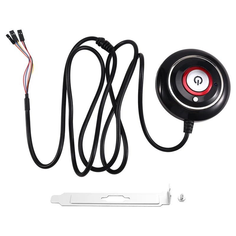 【VIP-Exklusiv!】Computer Desktop Switch Button Desktop Host Externe Startknopf Paste Typ Swich