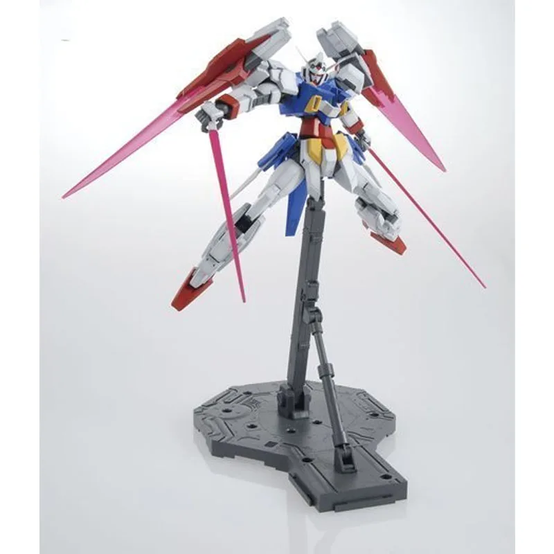 Bandai original mg gundam AGE-2 bala dupla AGE-2DB 1/100 anime figura de ação montagem modelo brinquedos presentes para crianças gundam
