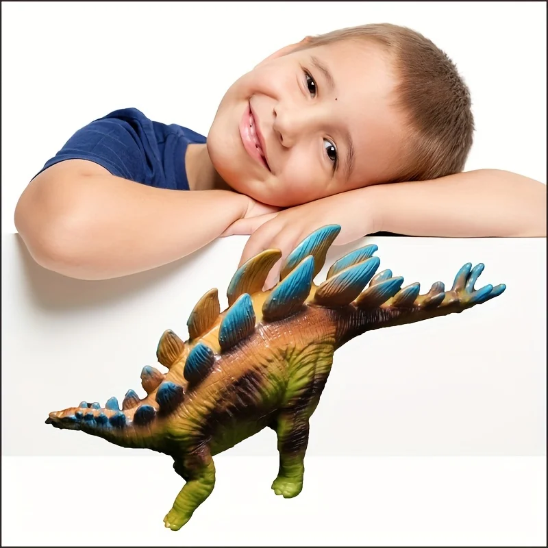 Figurine de Dinosaure Tricératops Diplodocus pour Enfant, Jouet en Caoutchouc Doux, Simulation T Rex 208.assic Real Life, Cadeau