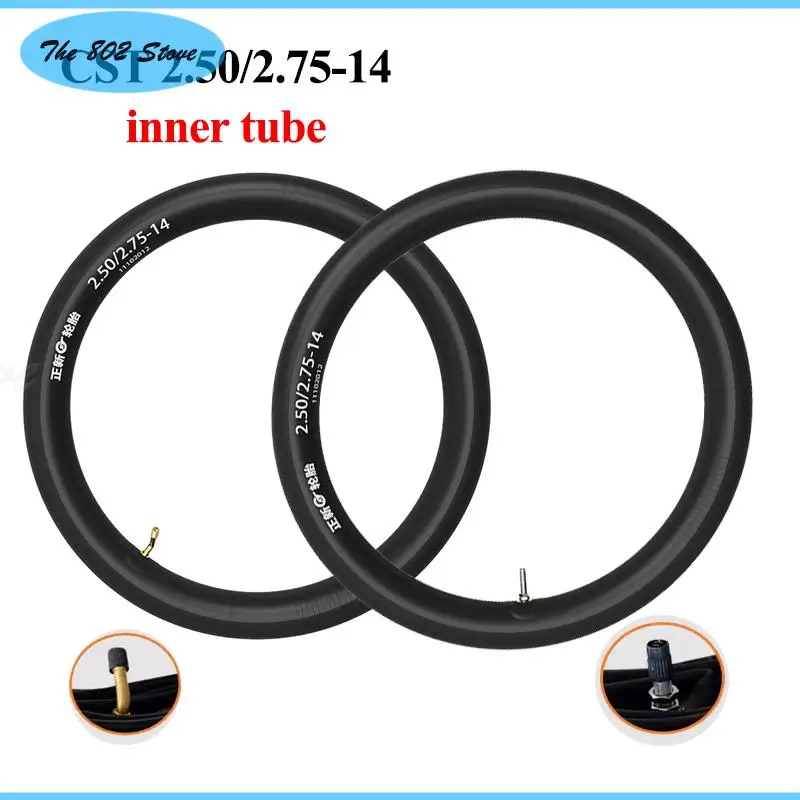 

2.50/2.75-14 inch straigh/bend nose inner tube Off road motorcycle accessories suitable for 60/100-14 front tire outer tube