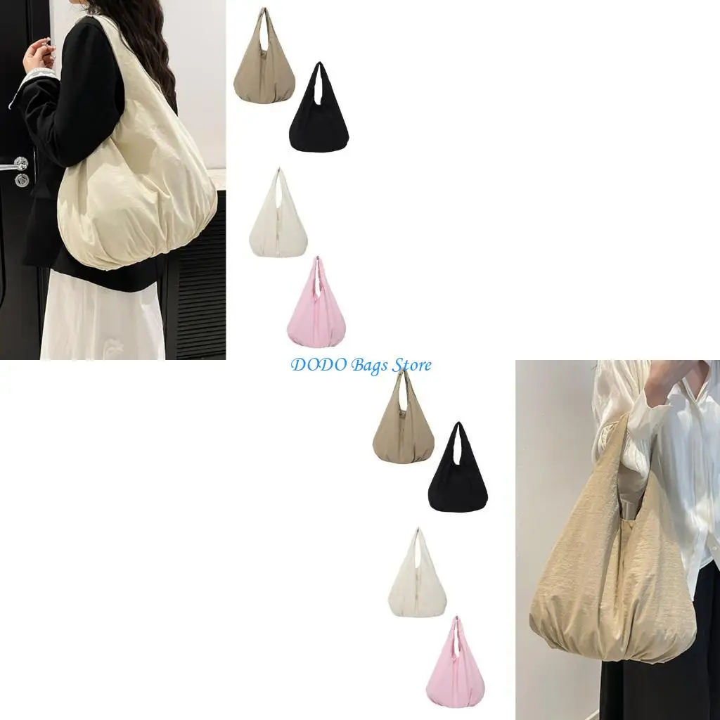 

Женская нейлоновая сумка через плечо с большой вместительностью, сумки подмышки, практичная повседневная сумка для путешествий,