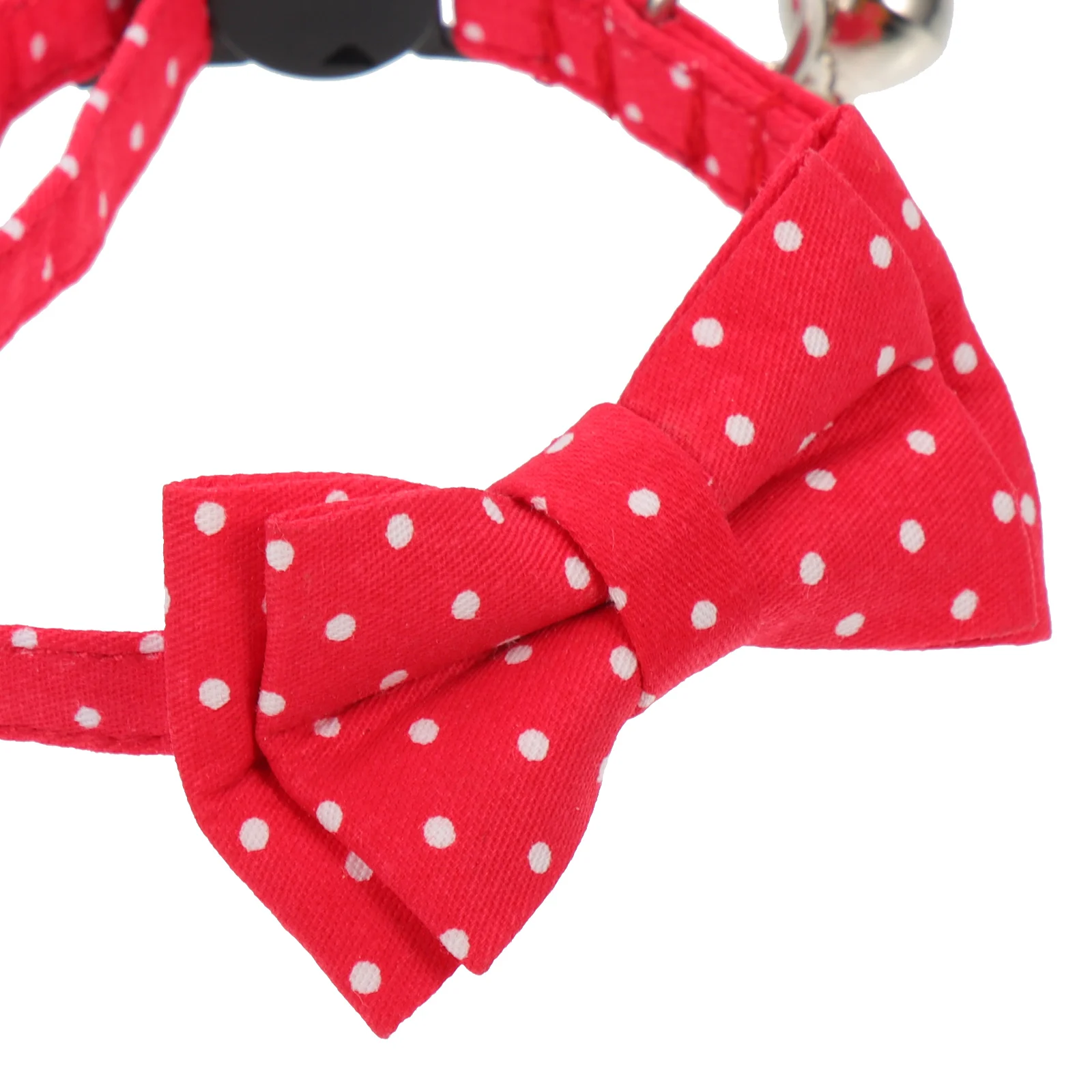 

Pet Bow Tie Collar for Dogs Adjustable Small Holiday Cotton Ties Skin Friendly Bell Anti Lost Dog Collars Bow Design Comfortable