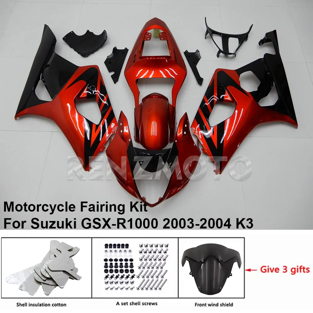 

For SUZUKI GSXR1000 2003-2004 K3 Fairing R/Z GR3A06 GSXR 1000 GSX-R Motorcycle Set Body Kit decoration Plastic Guard Plate Shell