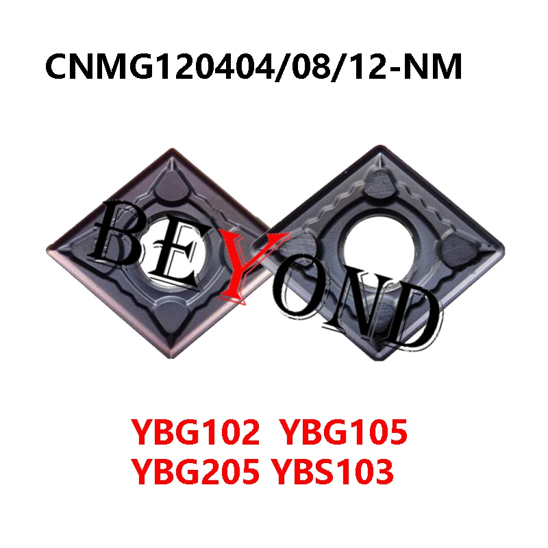 

CNMG120408-NM YBG102 YBG205 CNMG120412-NM YBG105 CNMG120404-NM YBS103 Original Carbide Inserts For Steel And Stainless Steel CNC