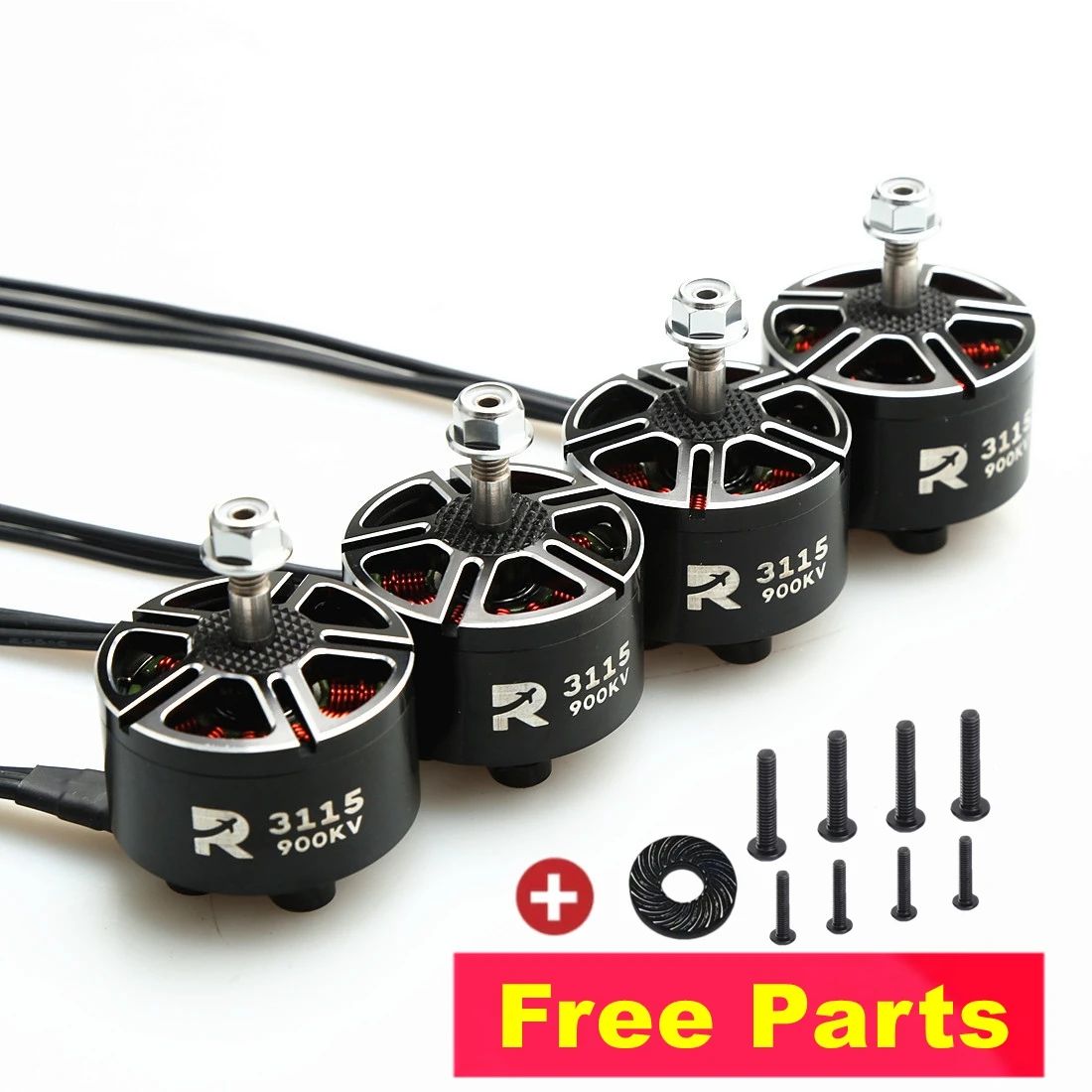 

4PCS 3115 900KV 3-6S Brushless Motor for Taurus X8Pro Protek60 Mark4 10inch RC Multirotor X-Class FPV RC Racing Camera Drone