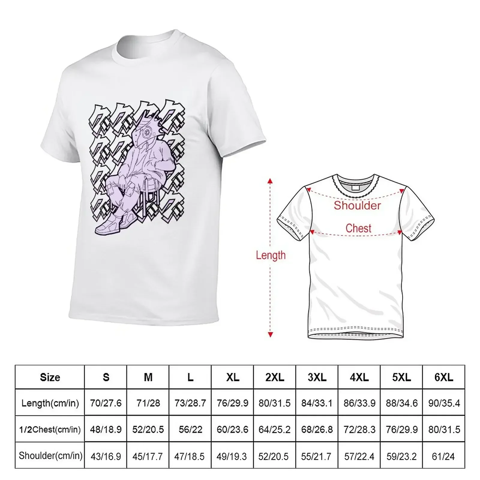 Gugu Drip To Your (Fumetsu no anata e) T-Shirt vintage graphics Men's t shirts