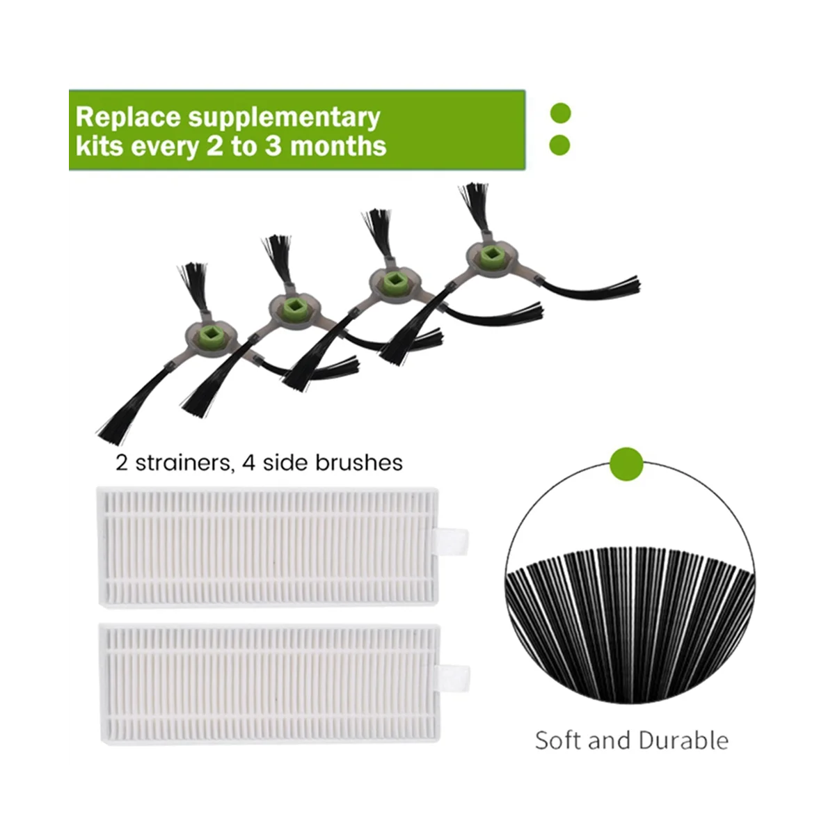 For Robot Vacuum Cleaner Parts Accessories, for M201/M210/M501A/M571/T700 Parts