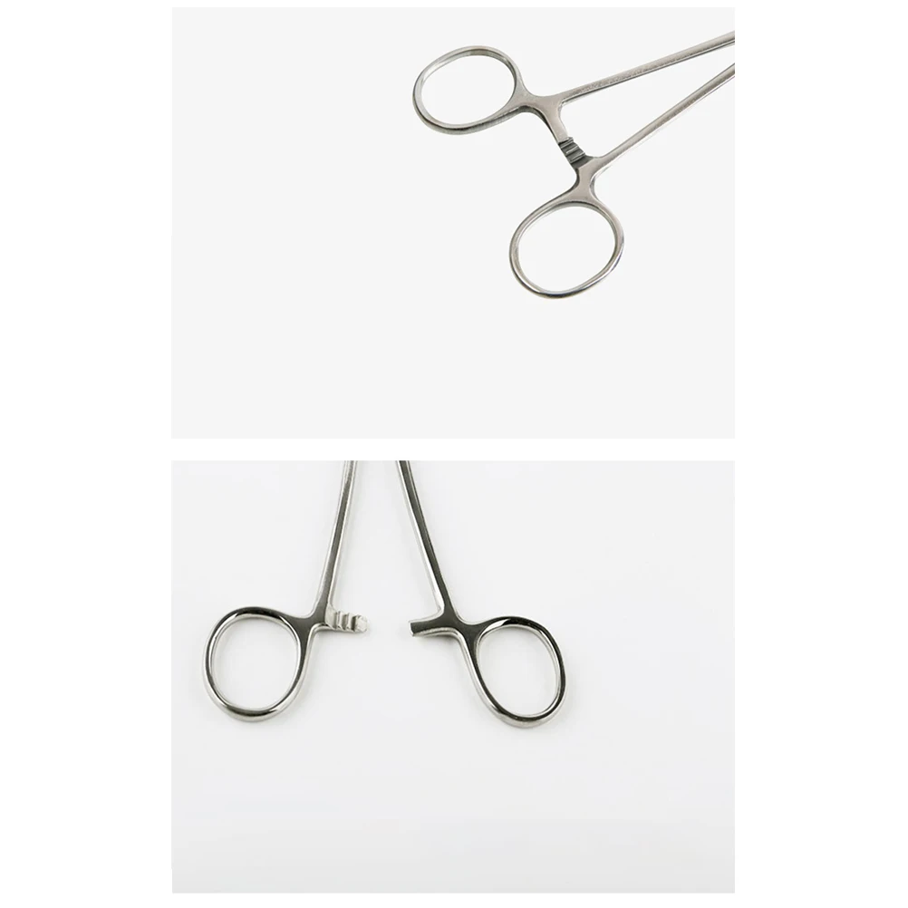 

Stainless Steel Hemostatic Forceps 18Cm Straight Cupping Alcohol Cotton Clamp Medical Tool For Home Use Rust-Proof