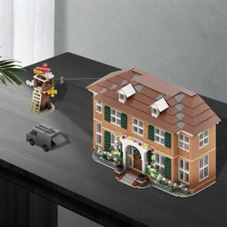 Movie Ideas Home Alone House Model Building Blocks Bricks Assemble Toys Creative Christmas Children Gift