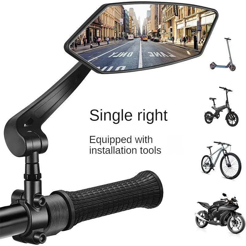 DOMEN Fietsachteruitkijkspiegel Groothoekspiegel Fietsen 360° °   Verstelbare draaibare racefiets stuur achteruitkijkspiegels fietsaccessoires