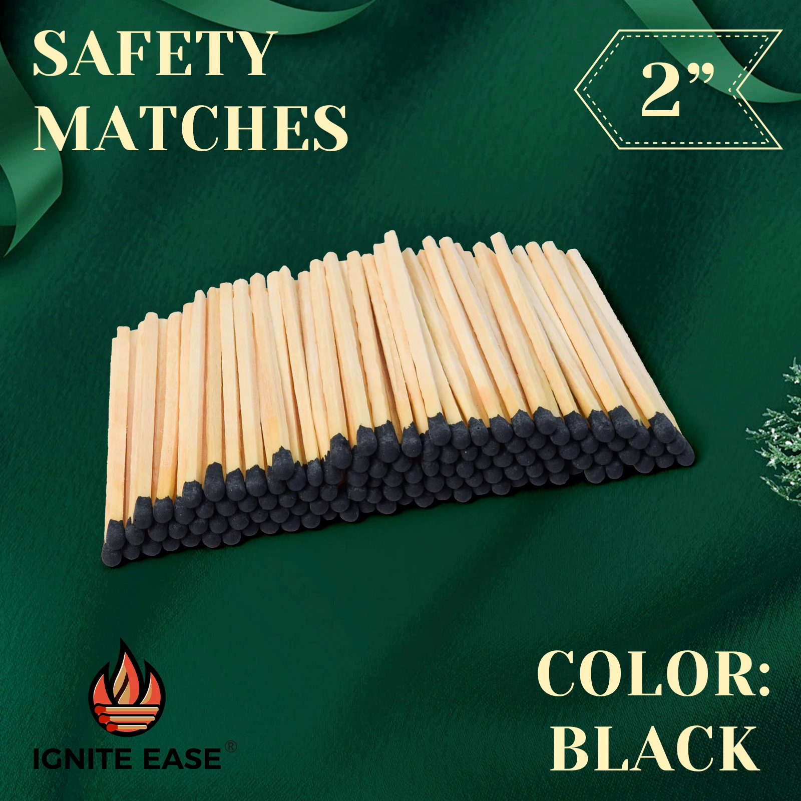 USA Free Shipping 2 Inch Matches Bulk with Striker, Box of Matches for Lighters & Smoking Accessories，Candle, Camping Lighting
