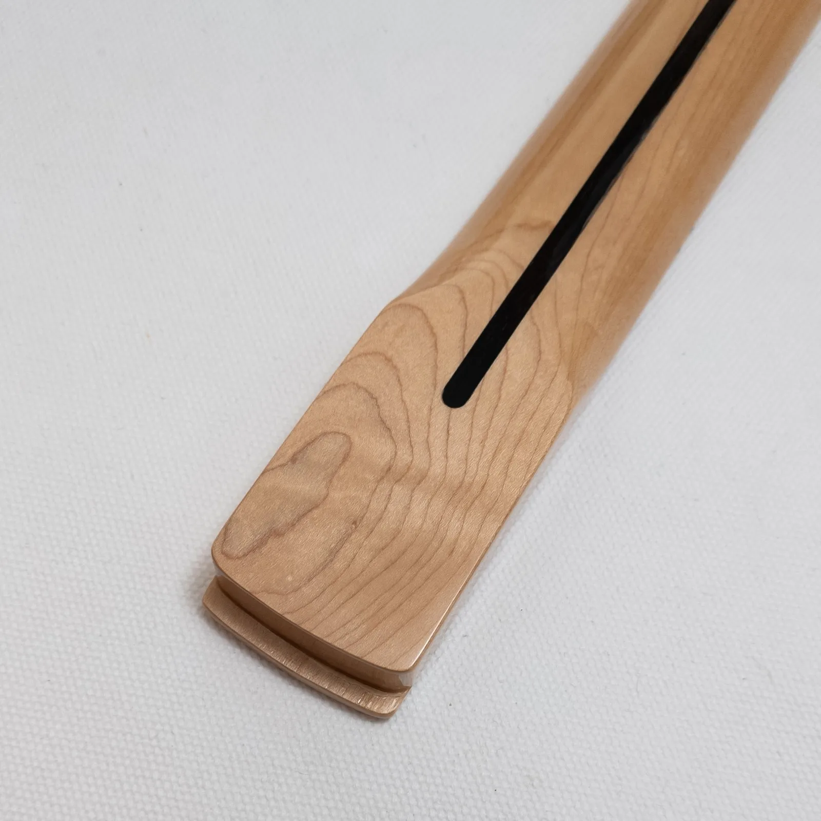 25.5 Inch Maple Guitar Neck Maple Fingerboard 22 Medium Jumbo Frets Modern C Bone Nut Matte Finish