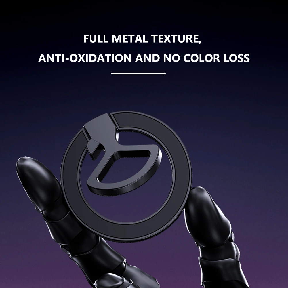 Supporto per telefono apribottiglie con impugnatura magnetica 3 in 1 per cellulare 360 °   Rotazione 360 °   Supporto per cellulare con rotazione in lega per iPhone 15 14