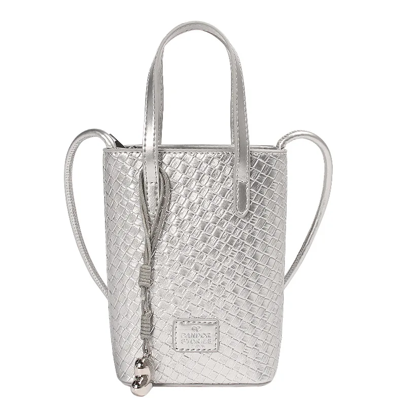 

Meet You Women's Stone Pattern Pu Leather Mini Crossbody Bag 2025 Simple Female Cellphone Pouch Fashion Trend Small Handbag