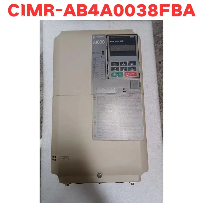 Second-hand CIMR-AB4A0038FBA CIMR AB4A0038FBA Inverter Tested OK