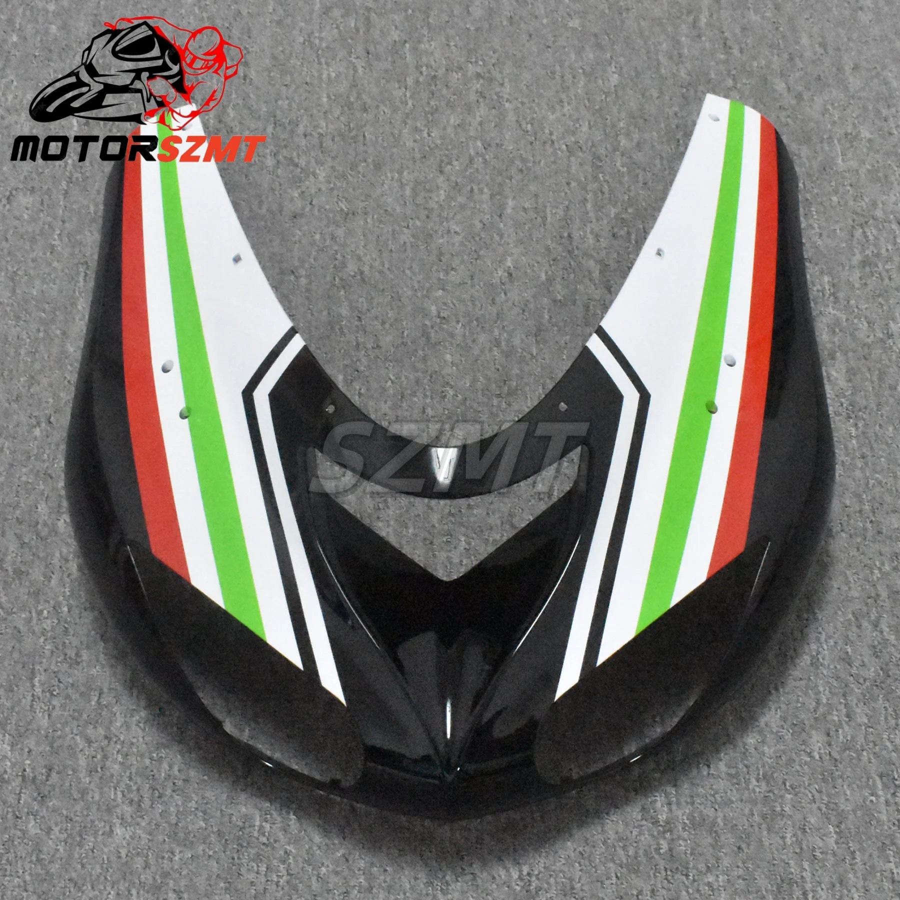 

Motorcycle Front headlight cover Injection ABS For KAWASAKI Ninja ZX10R 2006 2007 Motorbike Front Upper Fairing