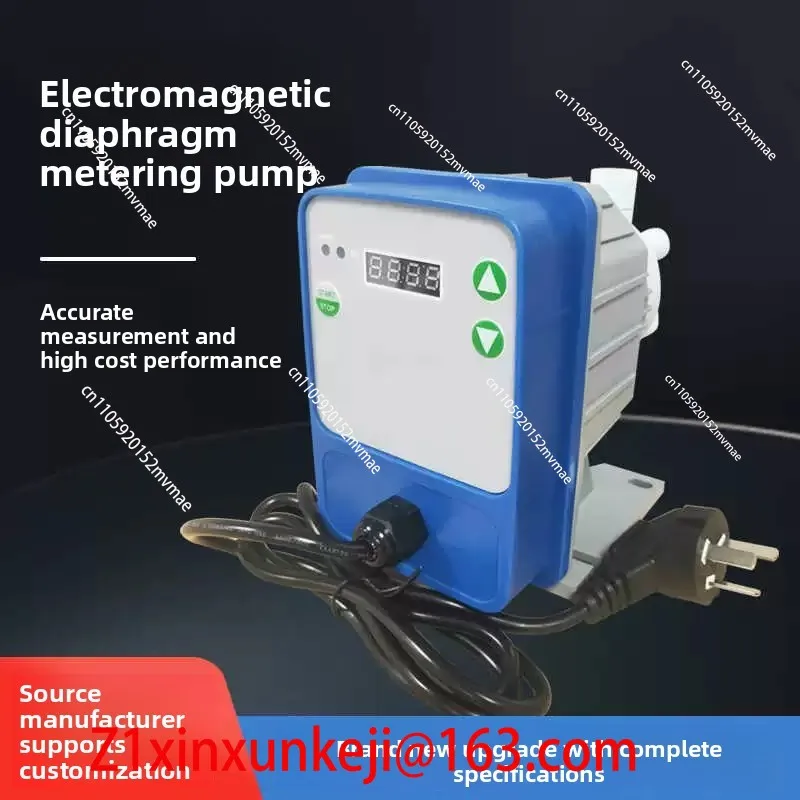 20-110L Acid Chemical Metering Pump  Dosing Equipment Chemical Manually Adjustable Flow Pump 12W/40W