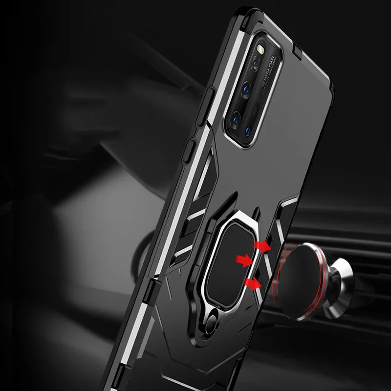 Shockproof Armor Case For VIVO IQOO NEO 3 Pro S1 S6 S5 Z6 Z5X Z3i Case VIVO Y9S Y7S Y5S Y3 V11 V11I V15 V17 V19 V9 Phone Cover