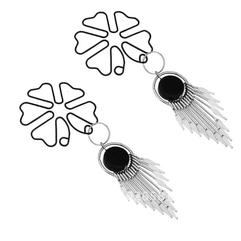 الفولاذ المقاوم للصدأ البرسيم الحليب كليب الحلمة محفز غير مرئية مثير لعبة الكبار لإحساس الثدي والاستكشاف التعليمي