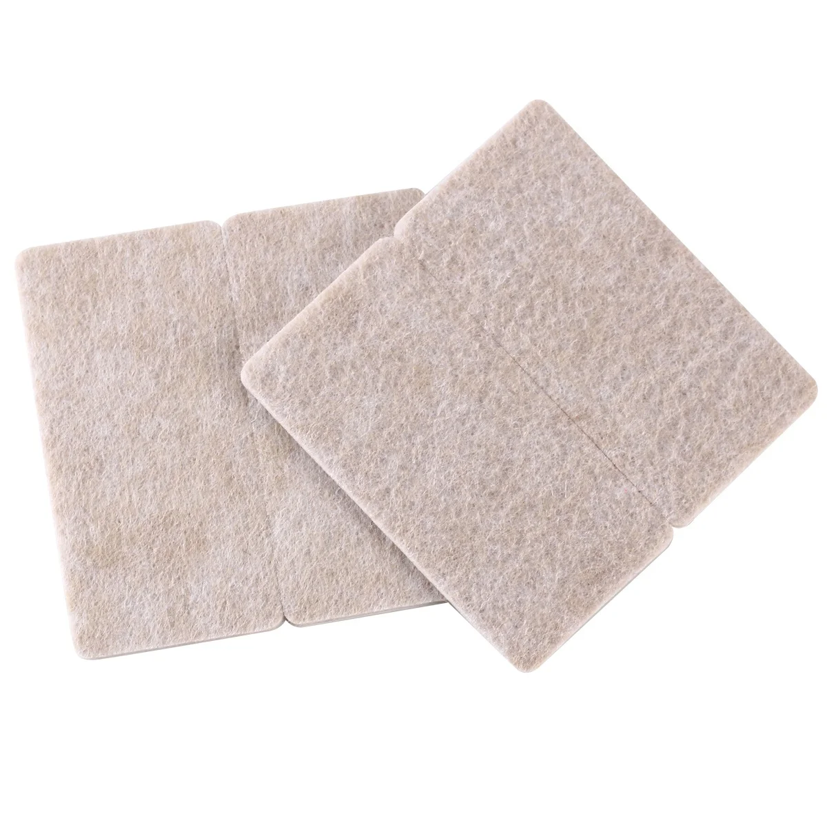 

4Pcs Felt Pads Floor Protector Heavy-Duty 8.4x4.2cm for Chair Table Furniture Scratch and Noise Reduction Felt Pads