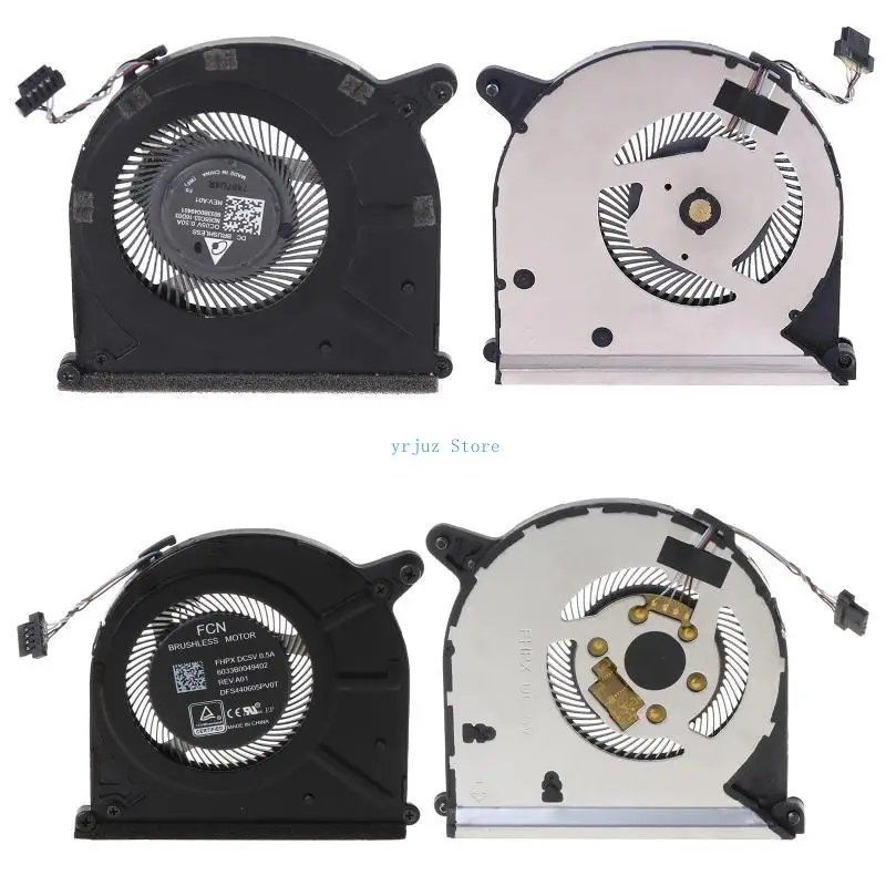 

583D High Speed CPU Radiator for DC Brushless Notebook Cooling Fan For Hp Elitebook X