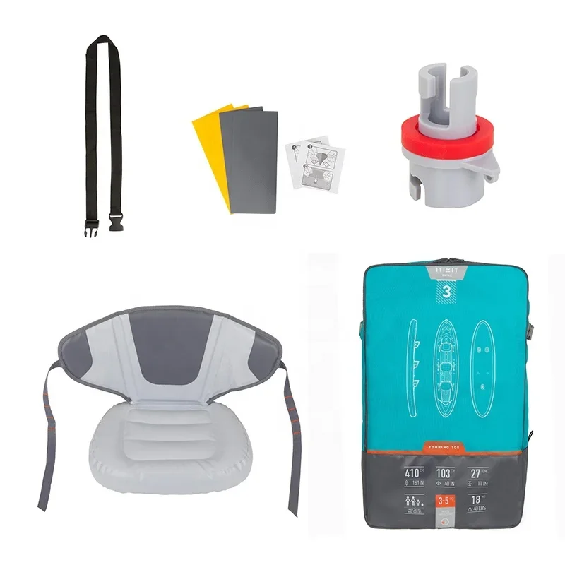 

Quick Drying Inflatable Canoe Folding Inflatable 3 Person Kayak For Beginners