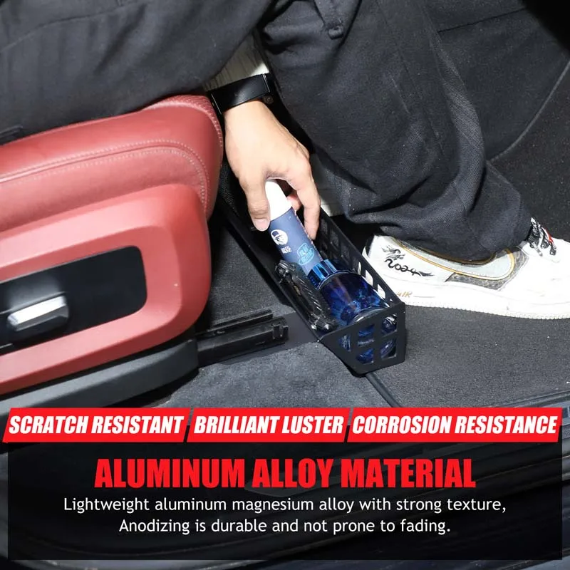 

For BMW X5/G05 2019+ Storage Basket Under Passenger Seat Storage Box Under Seat Extinguisher Storage Box Auto Accessories