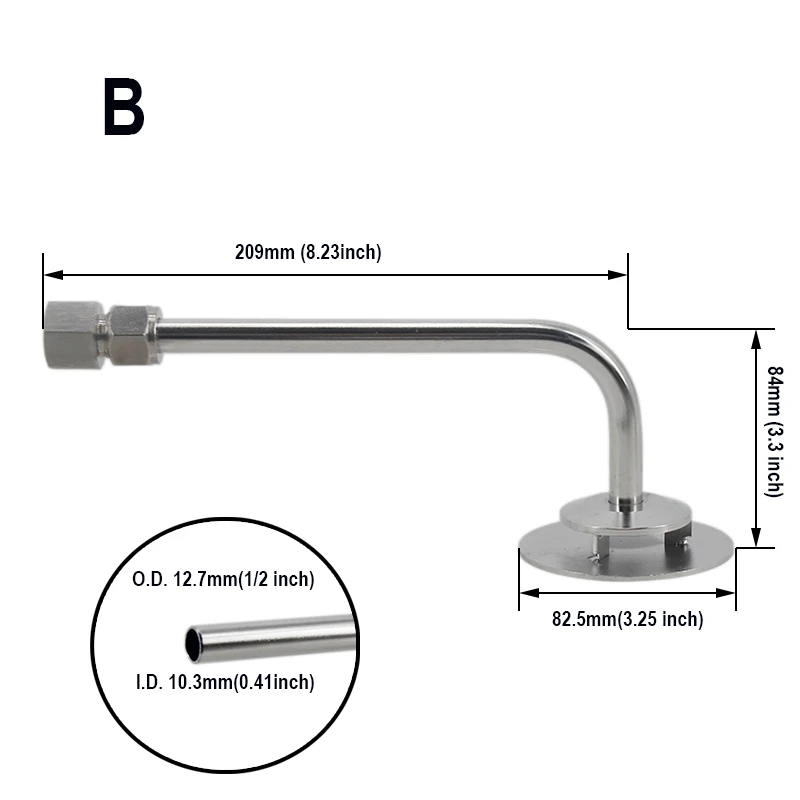 Homebrew Sparge Arm 1/2\