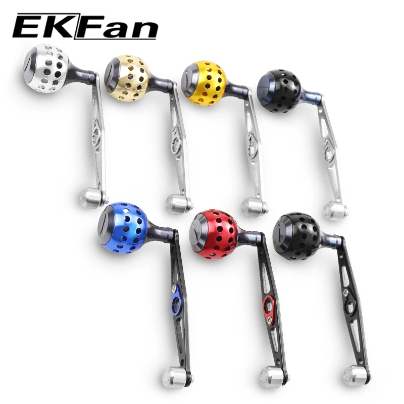 EKFan Strong Durable 8*5mm Hole Single Fishing Reel Handle Aluminum Alloy Fishing Reel Rocker For Spinning FishingTackle Tool