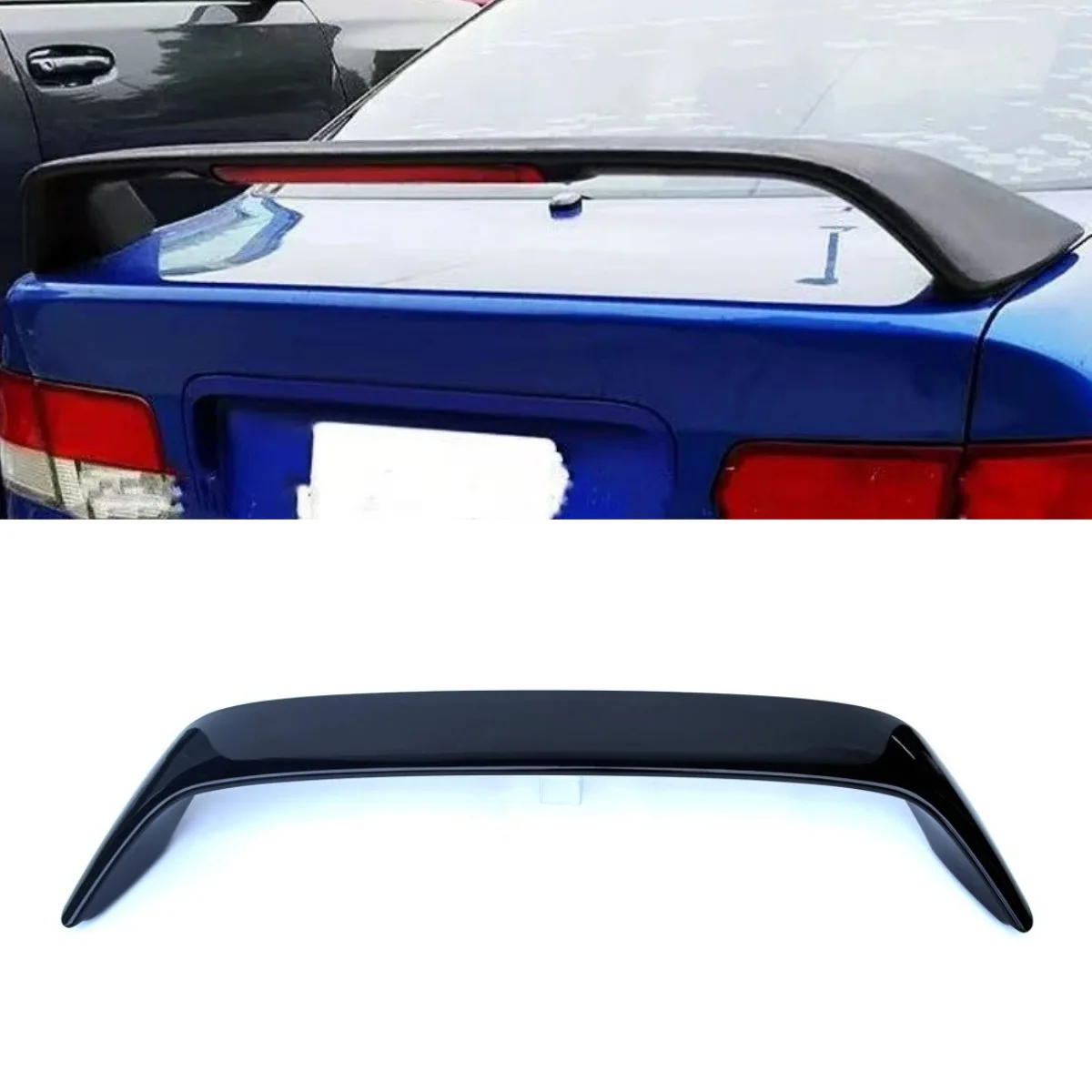 

For Honda Civic 6th Gen 1996-2000 2door Car Rear Trunk Spoiler Wing Modification Part Rear Trunk Spoiler Wing Car Accessories