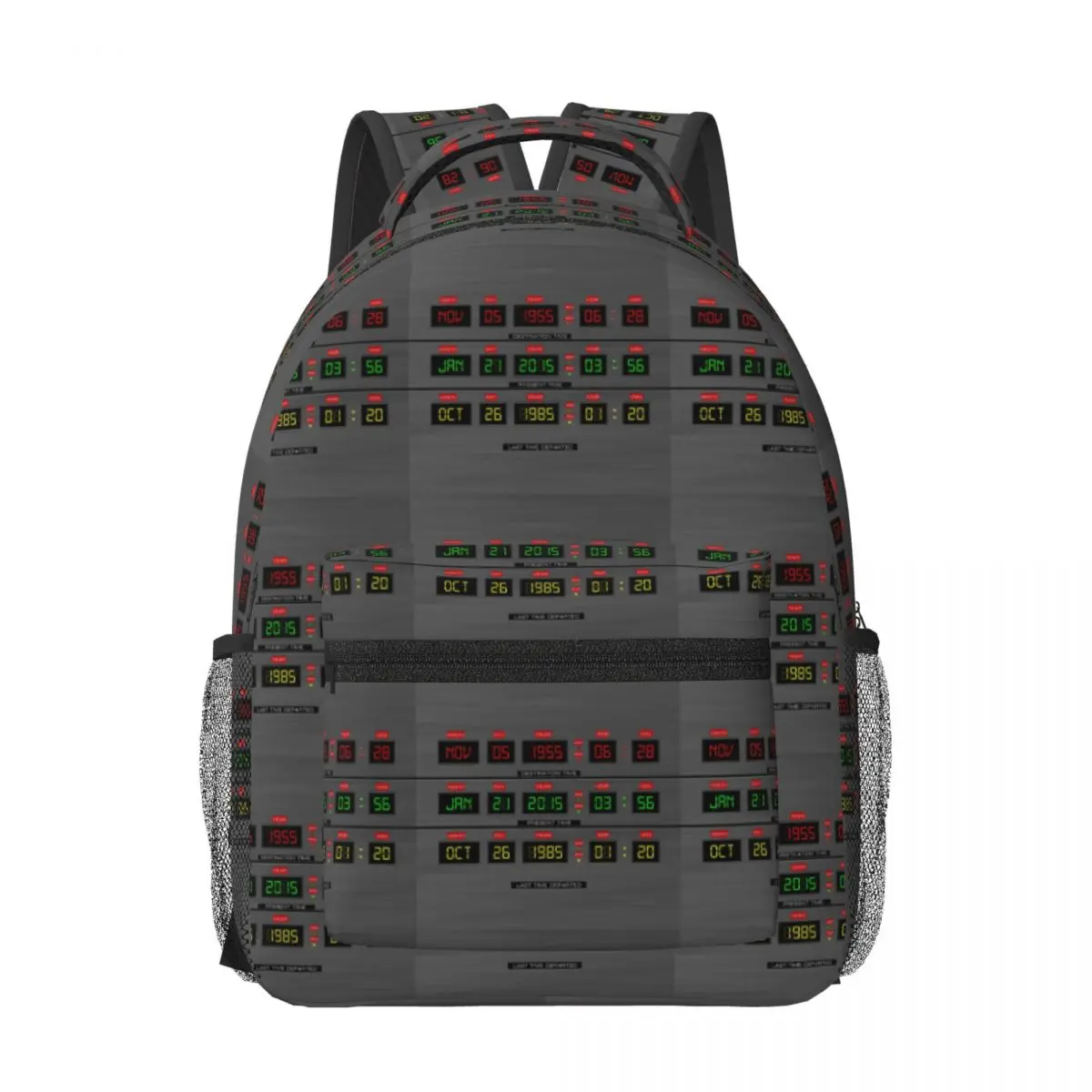 

Back To The Future Woman Backpacks Boys Girls Bookbag Casual Students School Bags Portability Travel Rucksack Shoulder Bag