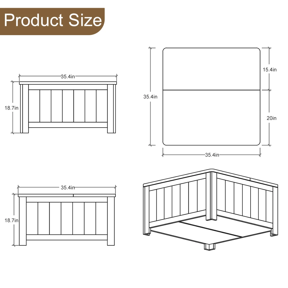 Lift-up Coffee Table with Storage Space, with Charging Station and USB Port, 4 Large Hidden Spaces, Suitable for Living Room