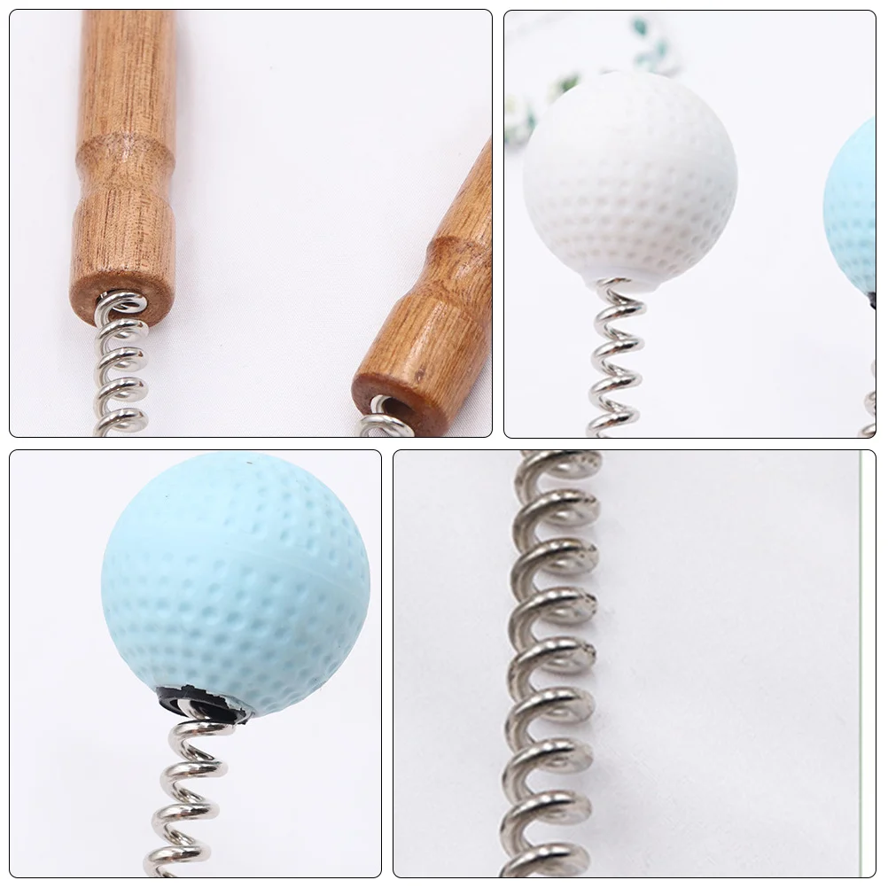 

2 pcs Massage Hammer Ergonomic Spring for Neck Arm Leg Care Multi function Massager Gadgets Meridians