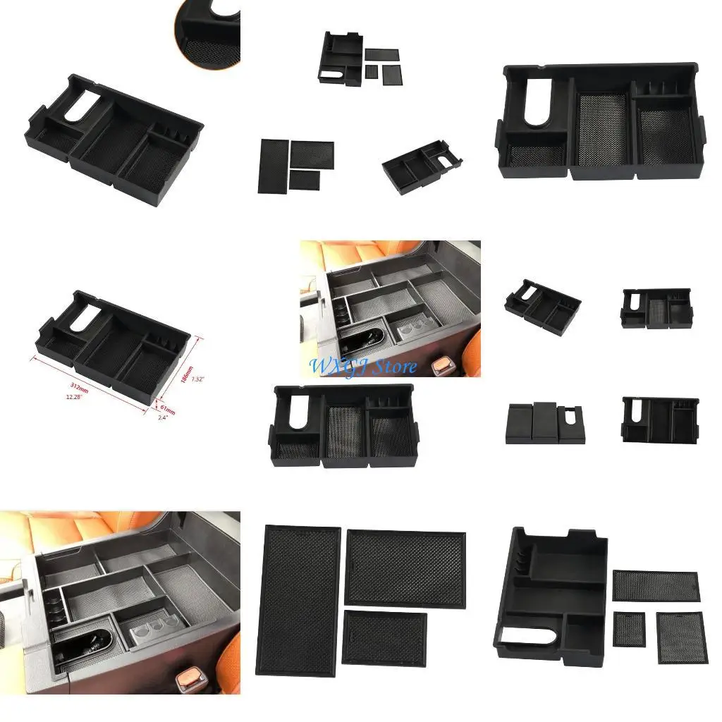 

37JE Car Armrest Storage Box Suitable for Tundra 2007-19 Auto Accessories