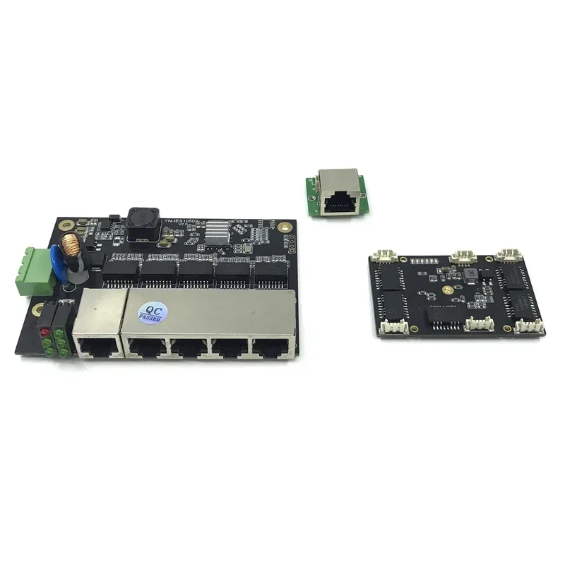 Unmanaged 3/5port 10/100M  PCBA board industrial OEM Auto-sensing  Ethernet switch module  Ports PCBA board OEM Motherboard