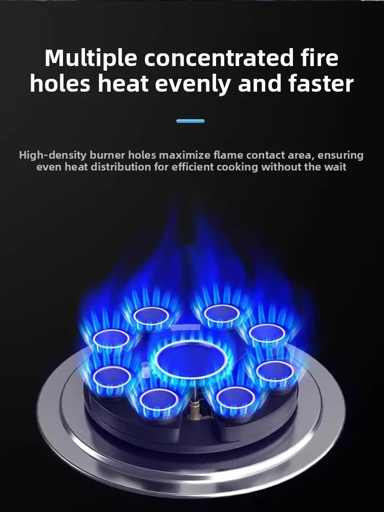Good wife gas stove  single eye stove fire household desktop liquefied gas natural gas embedded stove new 5.2KM