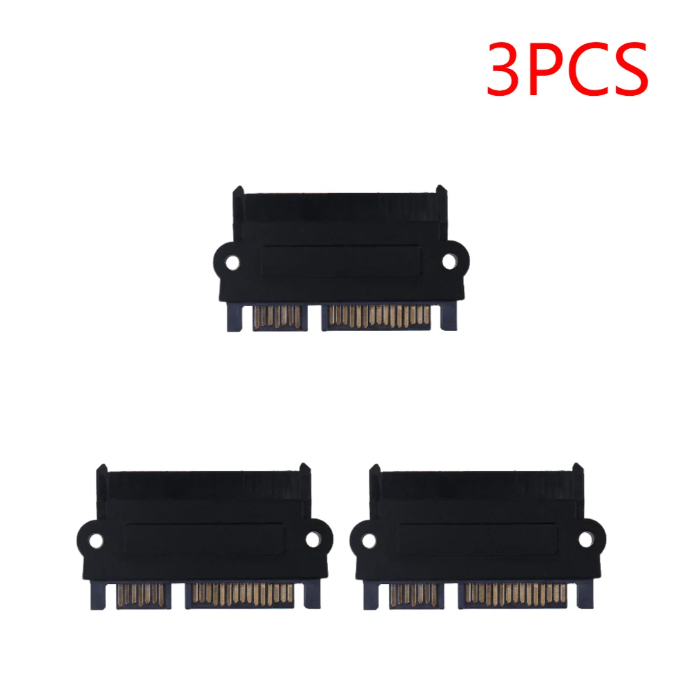5Gbps SFF 8482 SAS zu SATA 180 Grad Winkel Adapter Konverter Gerade Kopf Tragbare Dauerhaft Hohe Qualität für PC