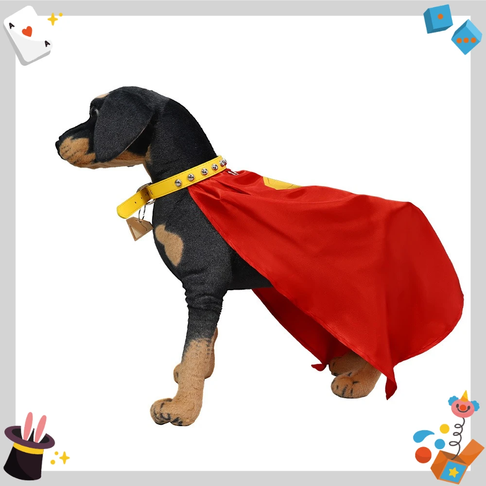 

Superdog Krypto Cosplay Cloak 2025 Movie Superhero Halloween Carnival Party