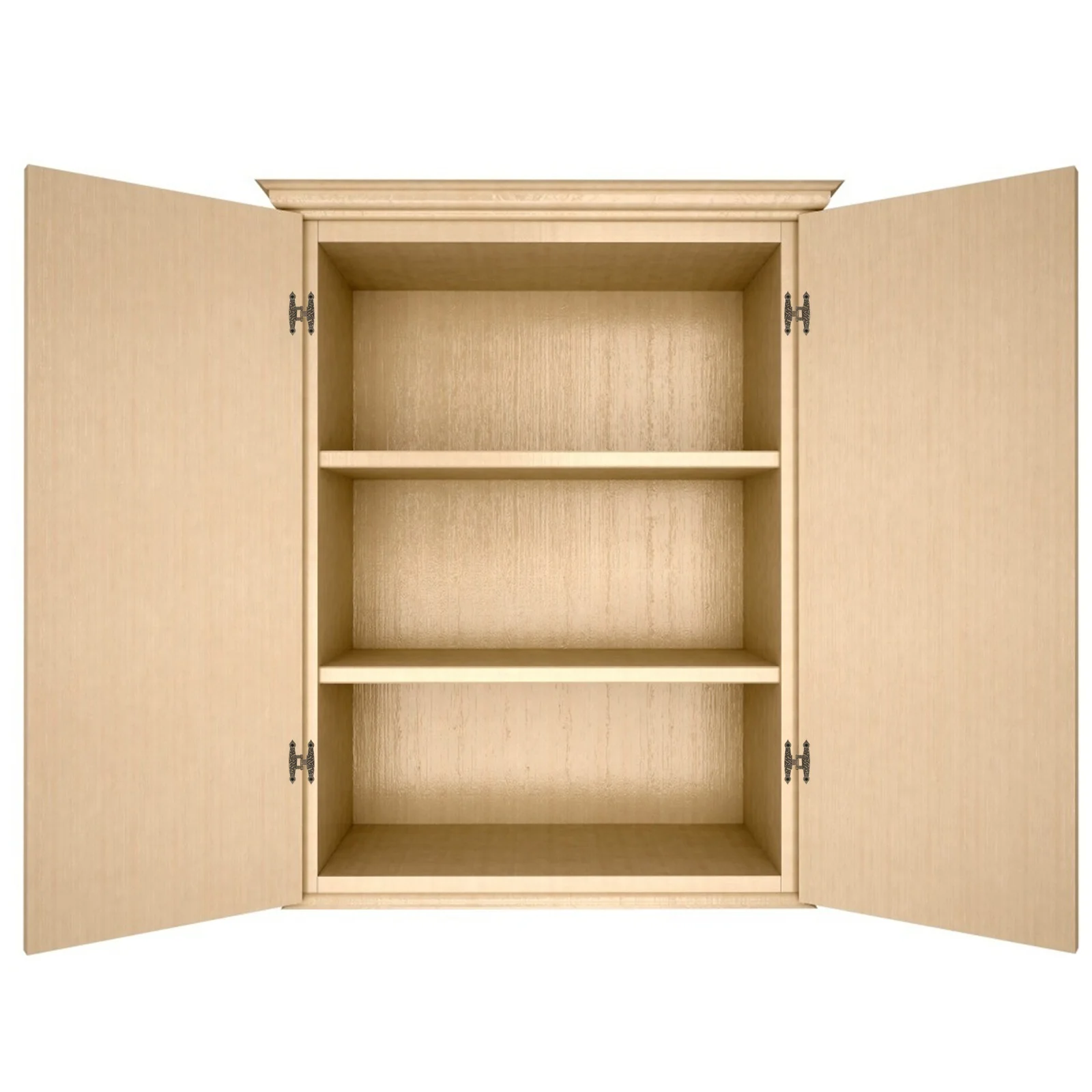 

10Pcs H Type Wooden Box Hinges Iron Replacement Hinges Smooth Edge DIY Closure Parts for Small Cases Chests Craft Kits