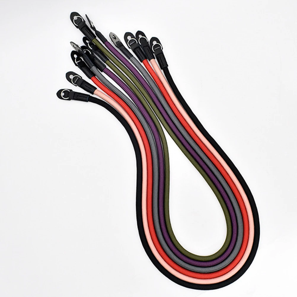 

1pc Detachable Camera Strap Shoulder Straps Lanyard Polyester Nylon Buckle Anti-Theft Comfortable Steel Ring Pad