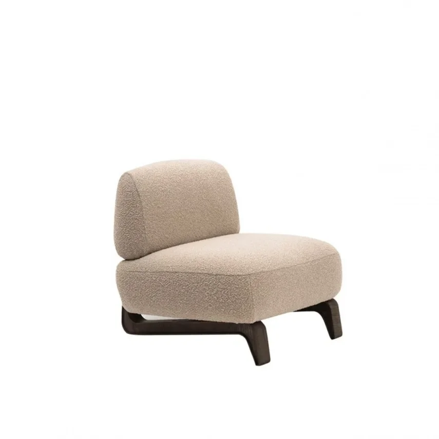 

Postmodern simple ash wood relies on complete furniture leisure soft bag