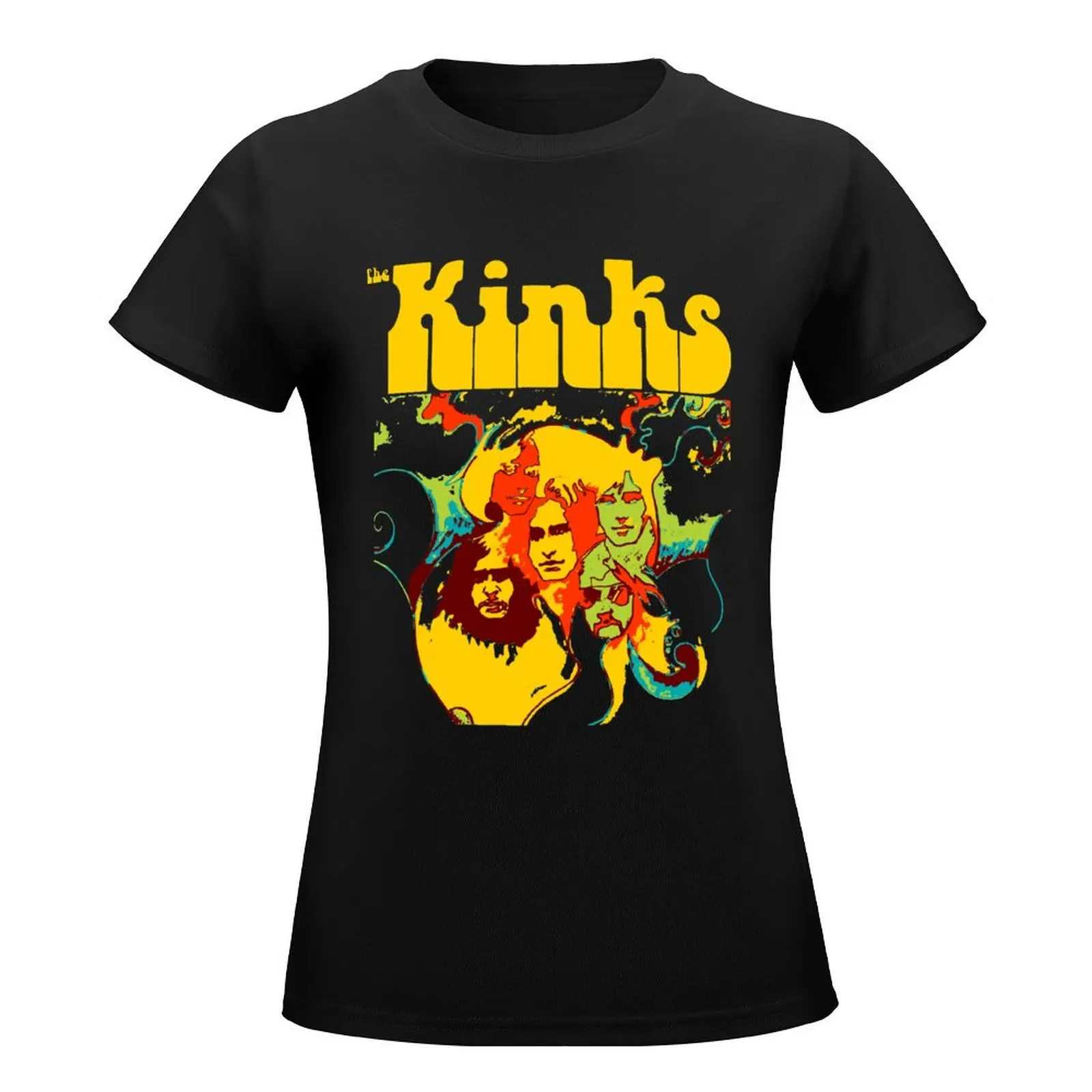 The Kinks Tri-blend T-Shirt Blouse shirts graphic tees cute tops graphics Women clothes