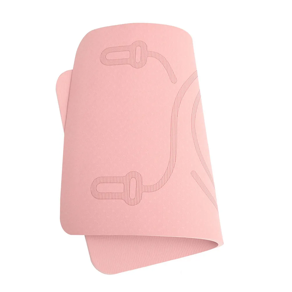 Lightweight Portable Jump Rope Mat Tpe Thick Comfortable for Yoga Hot Yoga Pilates Fitness Aerobics Stretching Household Sports