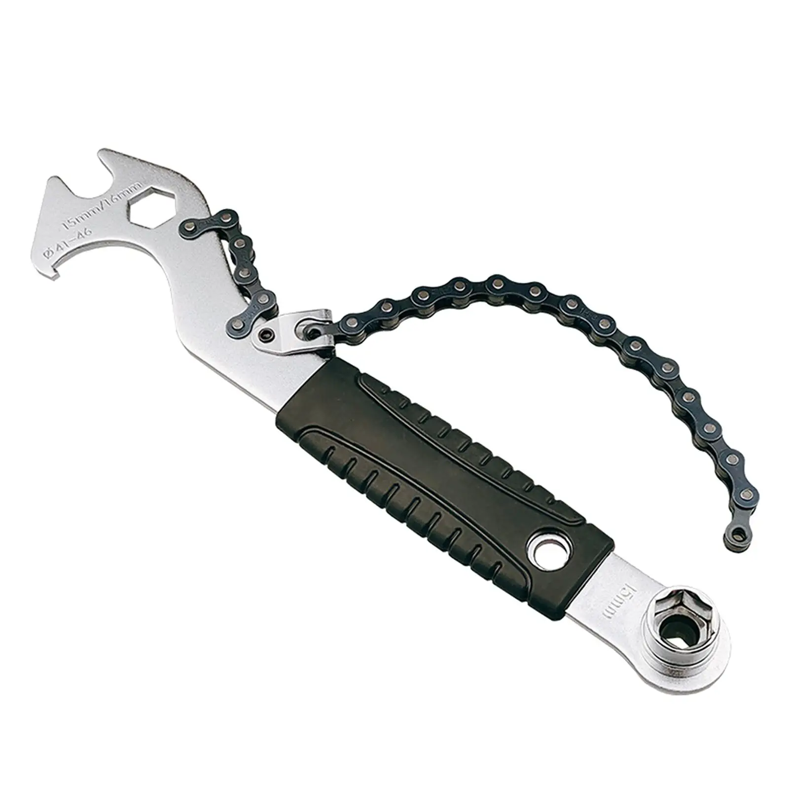 

Multifunctional Bicycle 15mm Pedal Wrench with Chain Steel Constructed